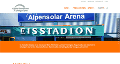Desktop Screenshot of eisstadion-kempten.de